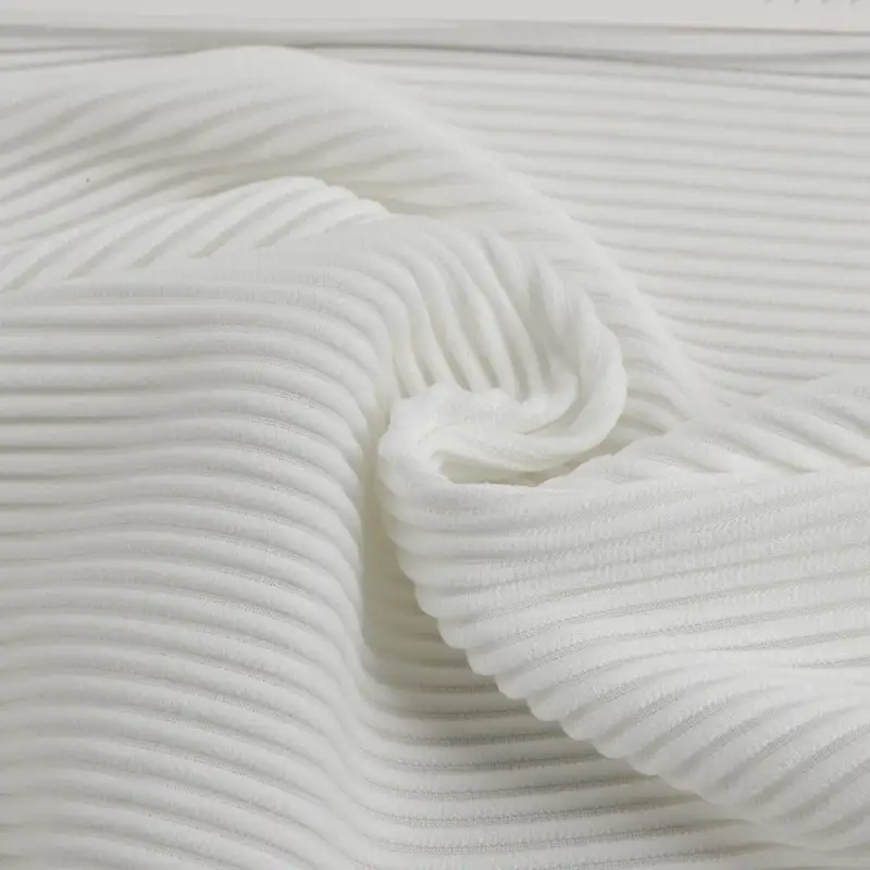 China Fabric for Blazer,Skirt,Suit Polyester Jacquard Synthetic Woven Fabric Polyester Rayon Spandex Brown/Navy/Cream color buy from China wholesaler bulk order at wholesale price free worldwide shipping Alibaba