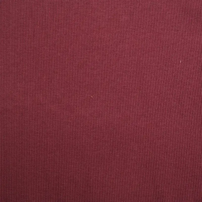 China Fabric for Jackets,Interlining Rib Knit Fabric Cotton Polyester Crimson red color buy from China wholesaler bulk order at wholesale price free worldwide shipping Alibaba