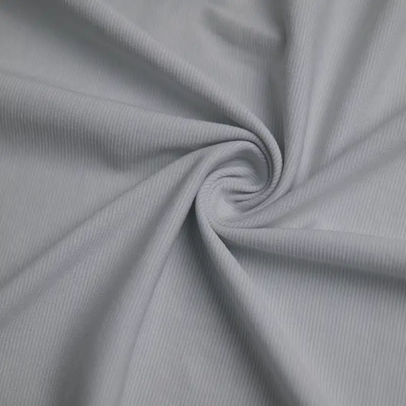 China Fabric for T-Shirt,Shorts Ottoman Knit Fabric Polyester Poly Lactic Acid（PLA) Azure color buy from China wholesaler bulk order at wholesale price free worldwide shipping Alibaba