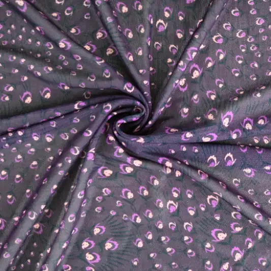 India Fabric for Blouse Polyester Spandex Mesh Knit Fabric Polyester Spandex Printed color buy from India wholesaler bulk order at wholesale price free worldwide shipping Alibaba