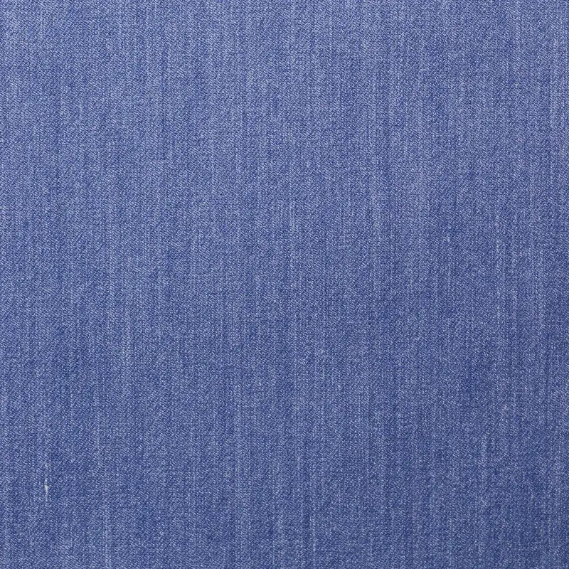 China Fabric for Over Shirt Knit Denim Look Woven Blended Fabric Polyester Rayon Spandex blue color buy from China wholesaler bulk order at wholesale price free worldwide shipping Alibaba