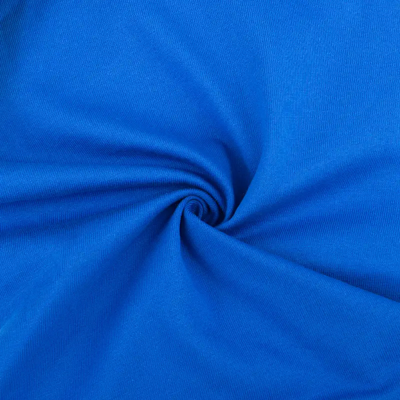 China Fabric for Pants,T-Shirt,Skirt Single Jersey Knit Fabric Cotton Blue color buy from China wholesaler bulk order at wholesale price free worldwide shipping Alibaba