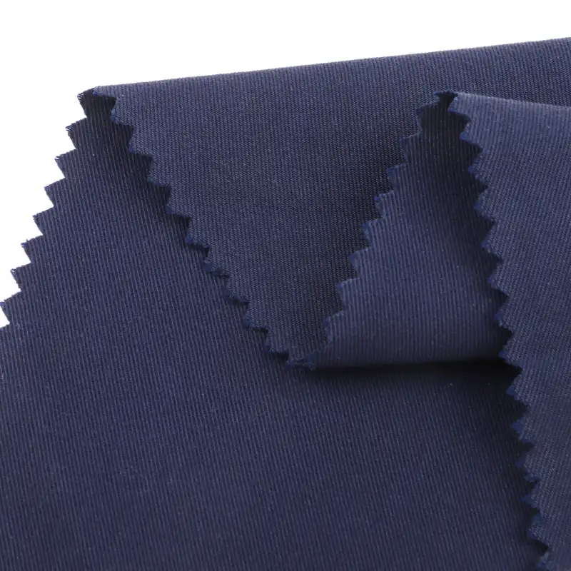 China Fabric for Jackets Nylon/Cotton Twill Woven Blended Fabric Cotton Nylon navy color buy from China wholesaler bulk order at wholesale price free worldwide shipping Alibaba