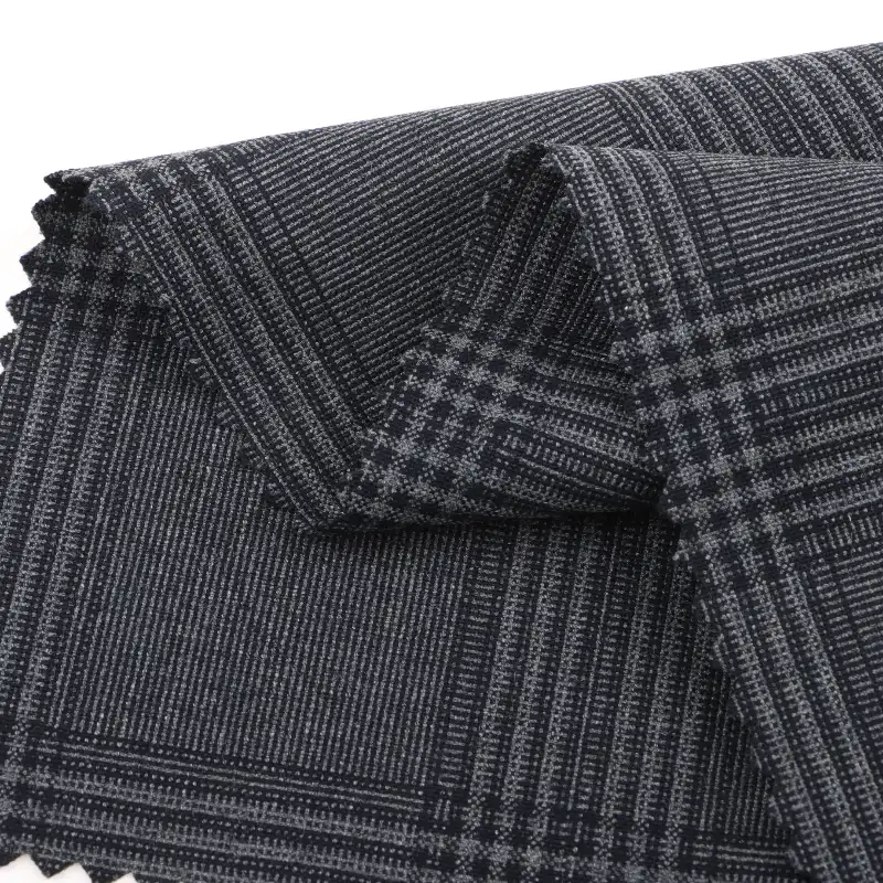 China Fabric for Pants Polyester/Rayon Plain Woven Blended Fabric Polyester Rayon Spandex Grey color buy from China wholesaler bulk order at wholesale price free worldwide shipping Alibaba
