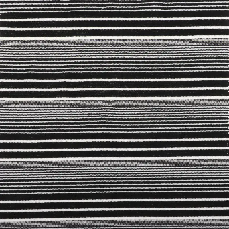 China Fabric for T-Shirt,Shorts Single Jersey Knit Fabric Polyester Rayon Spandex Black and White color buy from China wholesaler bulk order at wholesale price free worldwide shipping Alibaba