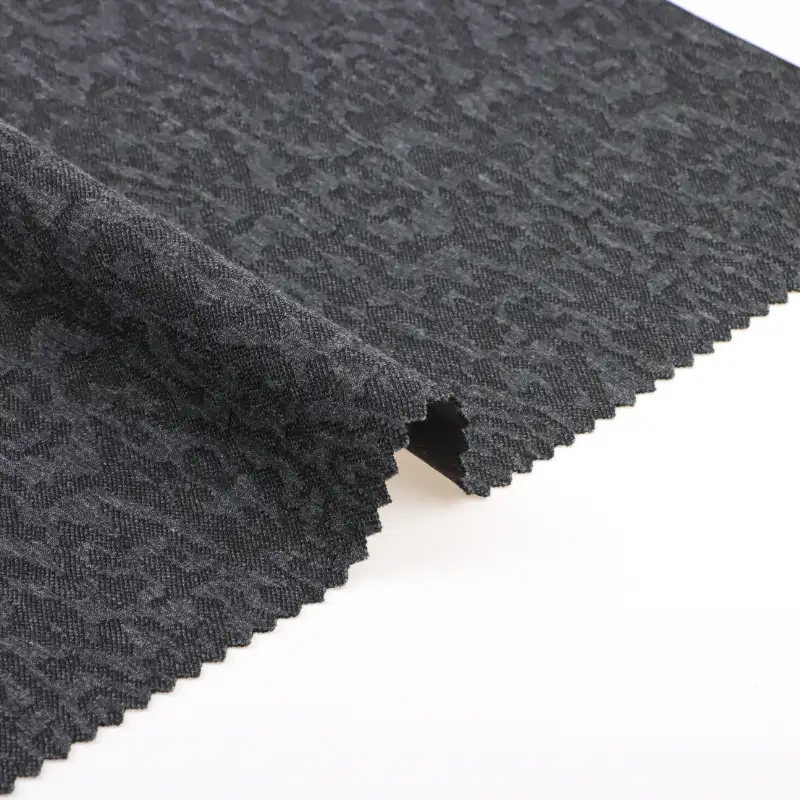 China Fabric for T-Shirt,Loungewear Scuba Knit Fabric Polyester Rayon Spandex Grey color buy from China wholesaler bulk order at wholesale price free worldwide shipping Alibaba