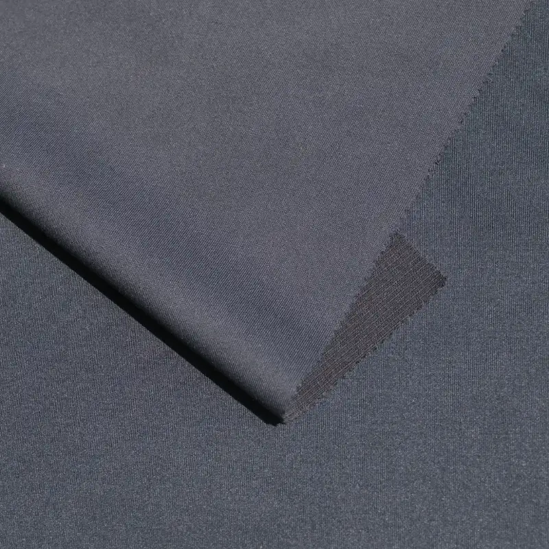 China Fabric for Jackets,Pajamas Rib Knit Fabric Polyester Spandex Wool Lyocell Navy color buy from China wholesaler bulk order at wholesale price free worldwide shipping Alibaba