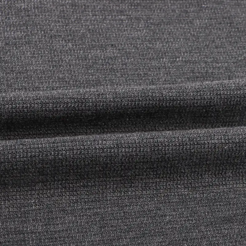 China Fabric for Loungewear Weft Jacquard Knit Fabric Polyester Rayon Spandex Grey color buy from China wholesaler bulk order at wholesale price free worldwide shipping Alibaba