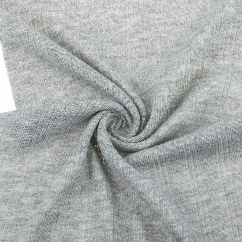 China Fabric for T-Shirt Weft Jacquard Knit Fabric Polyester Rayon Grey color buy from China wholesaler bulk order at wholesale price free worldwide shipping Alibaba