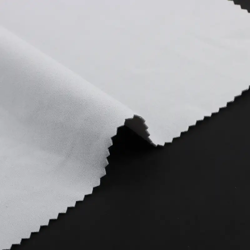 China Fabric for Pants,Jackets Fleece Knit Fabric Polyester Spandex grey color buy from China wholesaler bulk order at wholesale price free worldwide shipping Alibaba