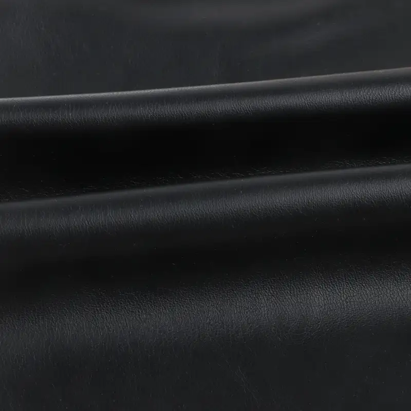 China Fabric for Jackets PU Woven Blended Fabric Polyester BLACK color buy from China wholesaler bulk order at wholesale price free worldwide shipping Alibaba