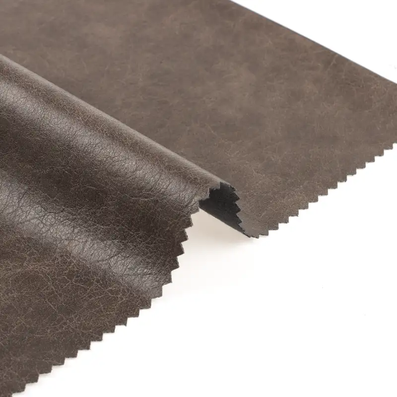 China Fabric for Jackets,Skirt PU Woven Blended Fabric Rayon brown color buy from China wholesaler bulk order at wholesale price free worldwide shipping Alibaba