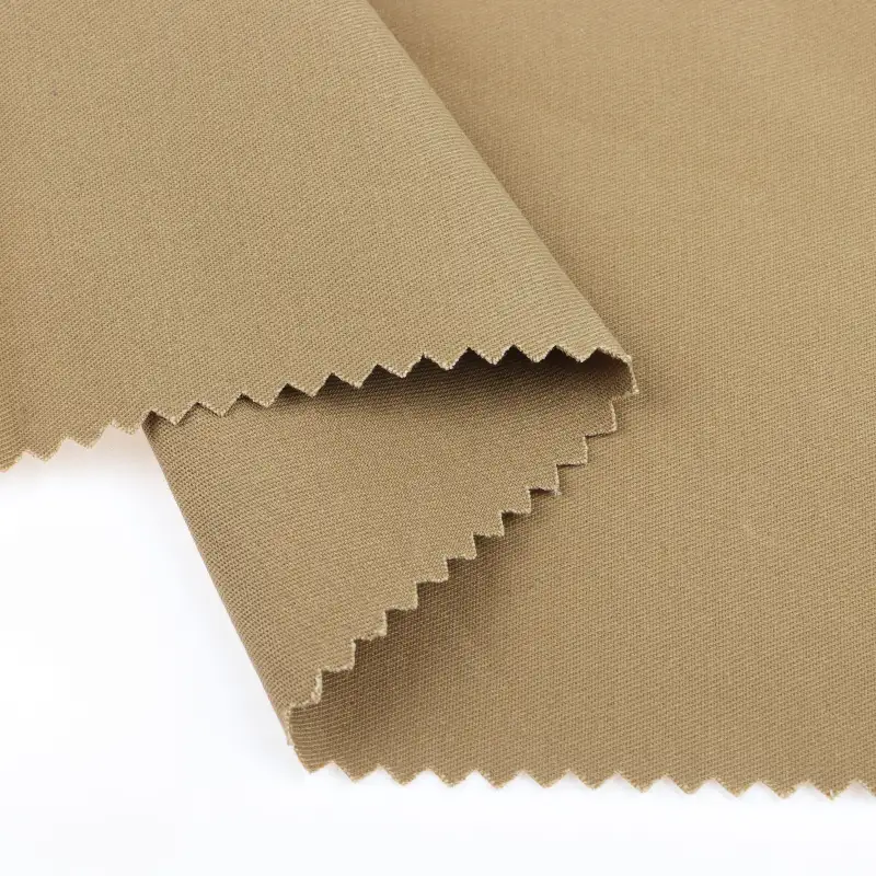 China Fabric for Trench Coat Cotton Twill Natural Woven Fabric Cotton Khaki color buy from China wholesaler bulk order at wholesale price free worldwide shipping Alibaba