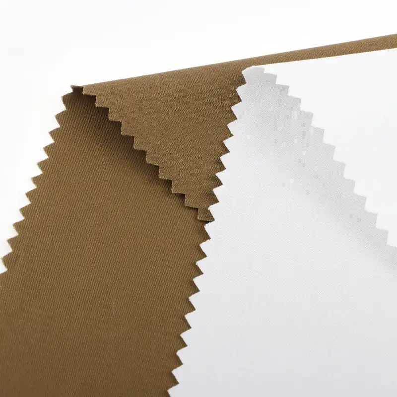 China Fabric for Trench Coat Cotton Twill Natural Woven Fabric Cotton Khaki、white color buy from China wholesaler bulk order at wholesale price free worldwide shipping Alibaba