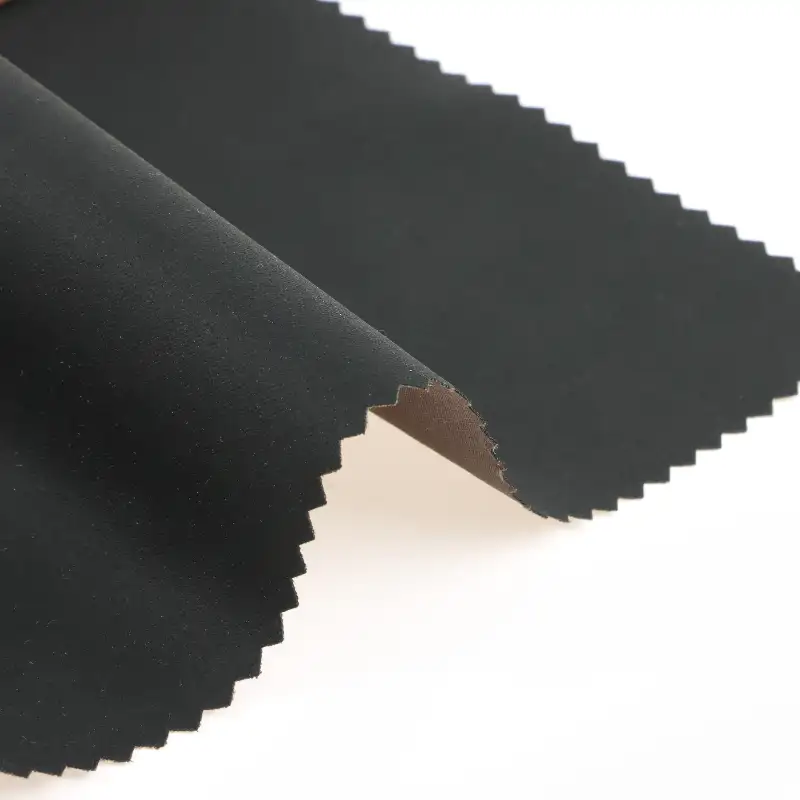 China Fabric for Padded Jacket Suede Woven Blended Fabric BCI Cotton Olive Green color buy from China wholesaler bulk order at wholesale price free worldwide shipping Alibaba