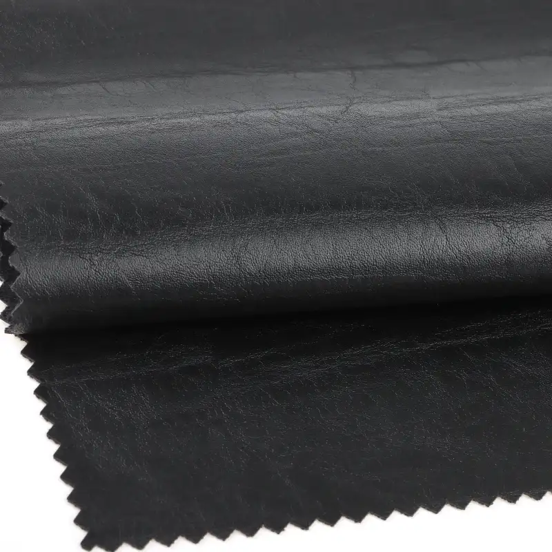 China Fabric for Pants,Jackets,Skirt PU Woven Blended Fabric Polyester BLACK color buy from China wholesaler bulk order at wholesale price free worldwide shipping Alibaba