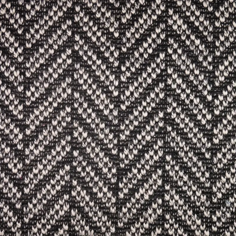 China Fabric for Open Cardigan ,Full-Zipper Cardigan ,Dresses (Cardigan Button)  Jacquard Knit Fabric Cotton Polyester Black color buy from China wholesaler bulk order at wholesale price free worldwide shipping Alibaba