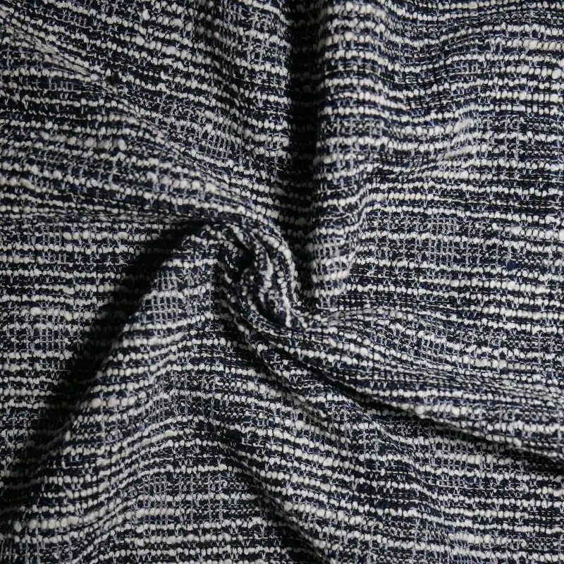 China Fabric for Suit,Open Cardigan ,Full-Zipper Cardigan  Jacquard Knit Fabric Cotton Polyester Spandex Black color buy from China wholesaler bulk order at wholesale price free worldwide shipping Alibaba