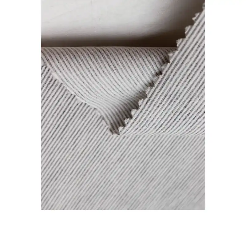 China Fabric for Blazer,Suit Yarn Dyed Stripe Woven Blended Fabric Rayon Nylon Spandex grey color buy from China wholesaler bulk order at wholesale price free worldwide shipping Alibaba