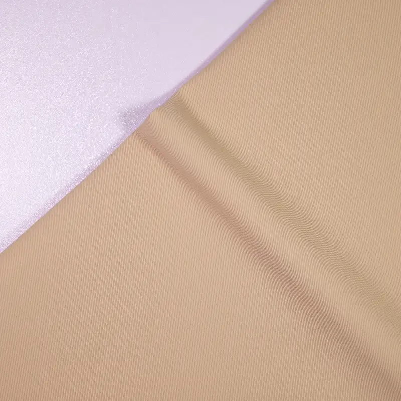 China Fabric for Blazer,Trench Coat,Padded Jacket Twill Woven Blended Fabric SORONA Polyester Bisque color buy from China wholesaler bulk order at wholesale price free worldwide shipping Alibaba