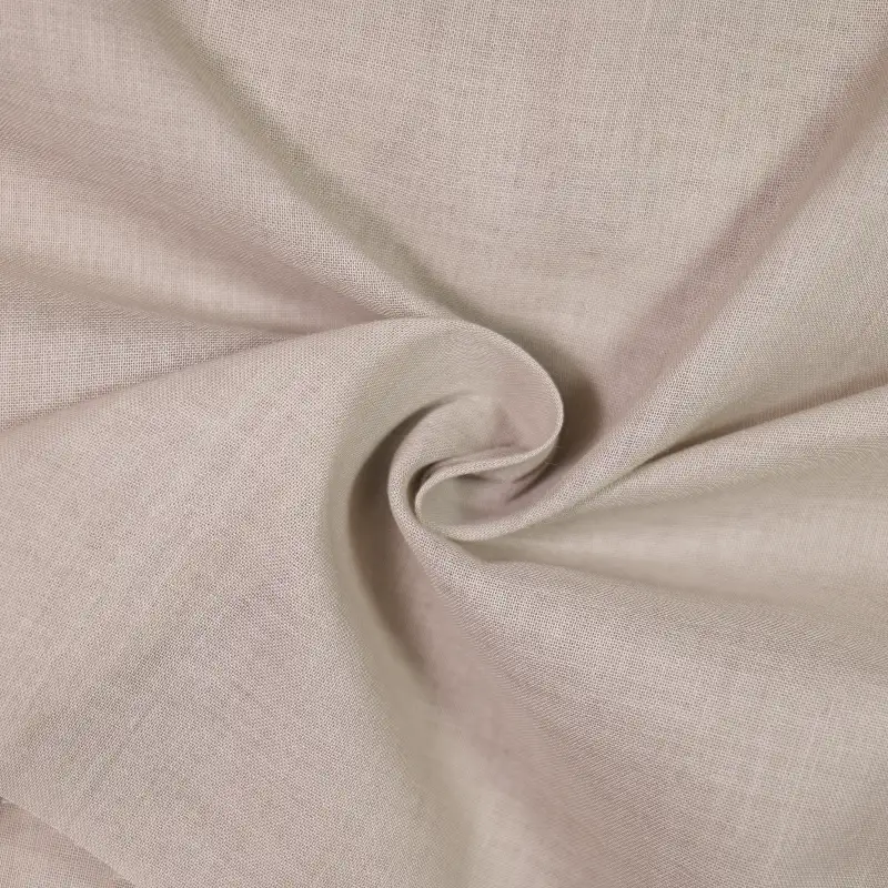 China Fabric for Shirt,Blouse,Skirt TC Poplin Woven Blended Fabric Polyester Cotton BurlyWood color buy from China wholesaler bulk order at wholesale price free worldwide shipping Alibaba