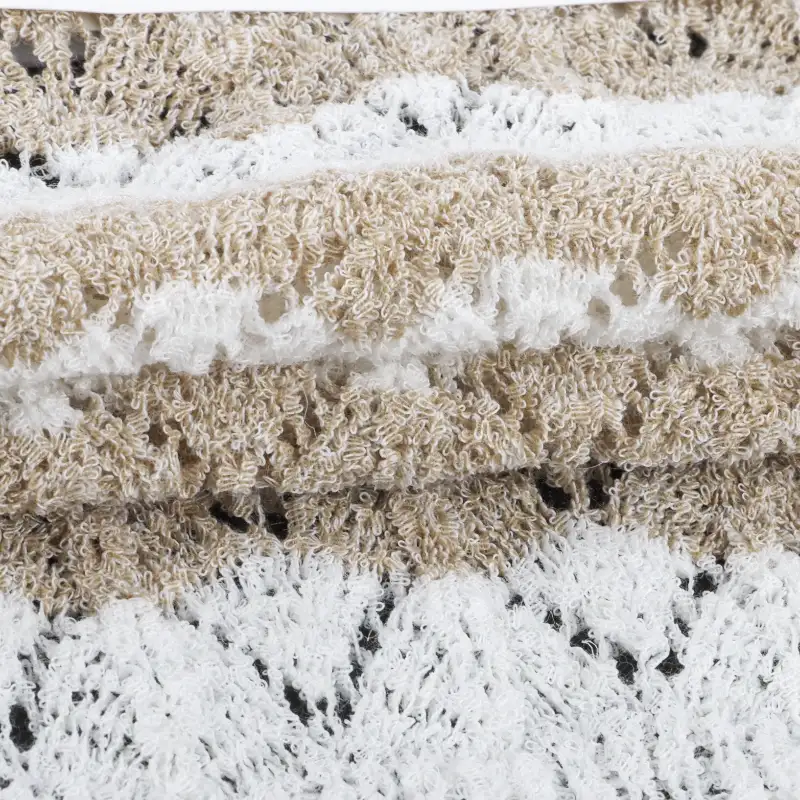 China Yarn for Open Cardigan (Sweater),Full-Zipper Cardigan (Sweater),Half-Zipper Cardigan (Sweater) Tubular Tape Yarn Fancy Yarn Nylon Polyester Linen white color buy from China wholesaler bulk order at wholesale price free worldwide shipping Alibaba