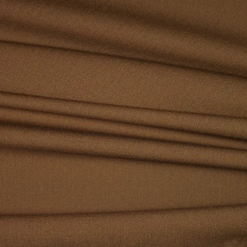 China Fabric for Pants,Jackets,Trench Coat Polyester/Rayon Plain Woven Blended Fabric Polyester Rayon Spandex Brown color buy from China wholesaler bulk order at wholesale price free worldwide shipping Alibaba