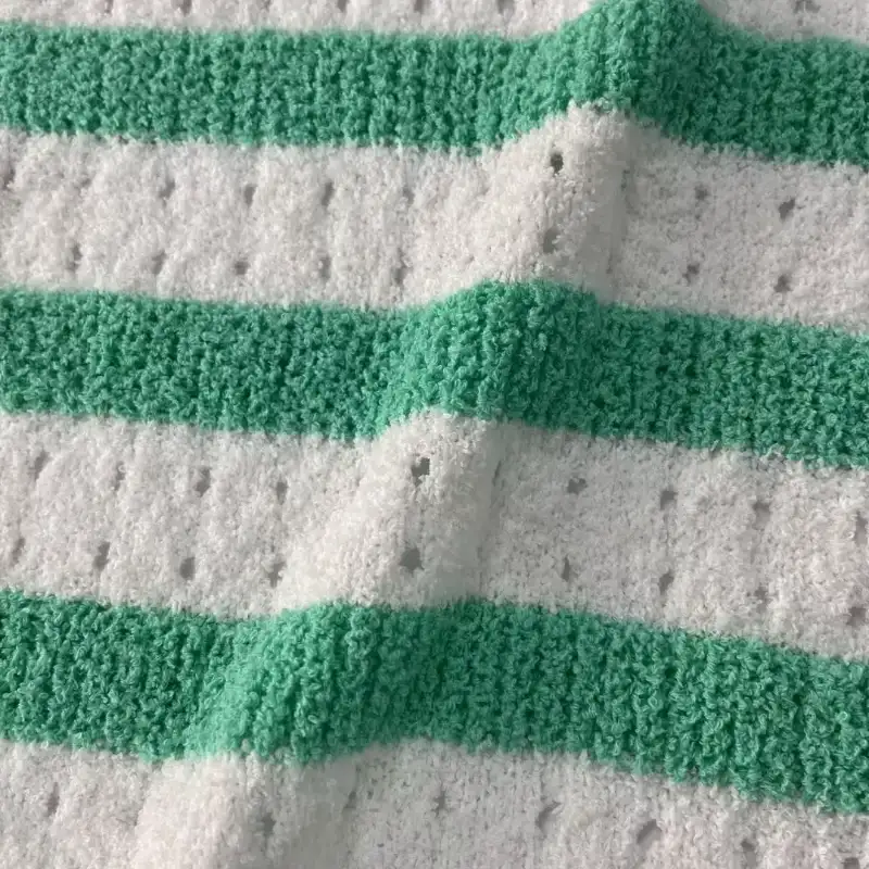 China Yarn for Open Cardigan (Sweater),Round Neck Pullover (Sweater),Crop Top Pullover (Sweater) Boucle Yarn Fancy Yarn BCI Cotton Nylon Spandex 白绿 color buy from China wholesaler bulk order at wholesale price free worldwide shipping Alibaba