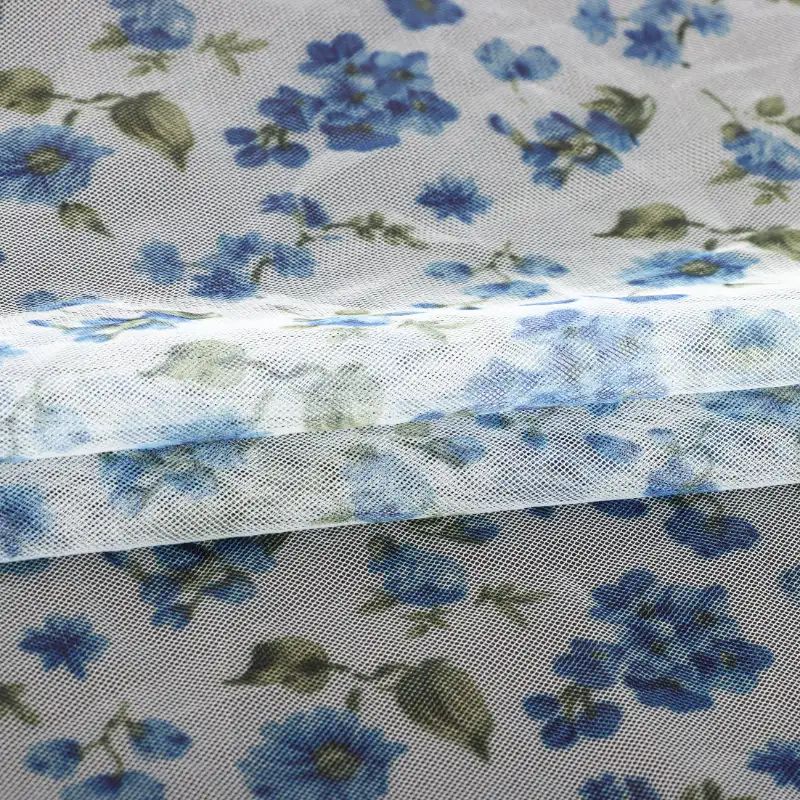 China Fabric for Skirt Mesh Knit Fabric Polyester Printing color buy from China wholesaler bulk order at wholesale price free worldwide shipping Alibaba