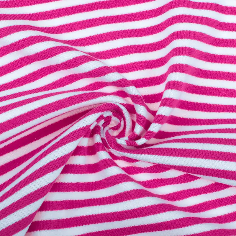 China Fabric for T-Shirt,Skirt,Shorts Rib Knit Fabric Cotton Spandex stripe color buy from China wholesaler bulk order at wholesale price free worldwide shipping Alibaba
