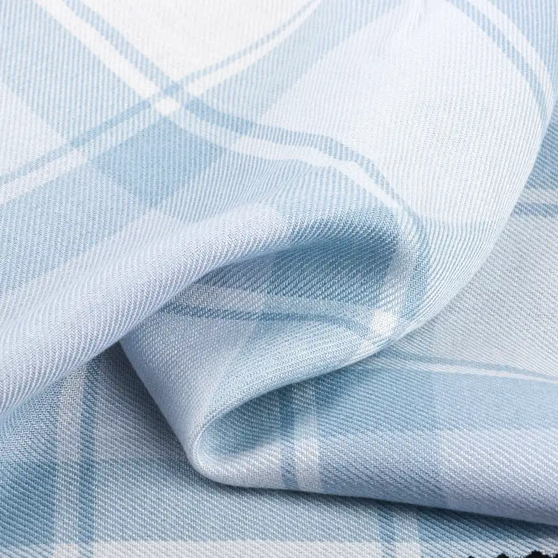 China Fabric for Shirt,Skirt Rayon Twill Natural Woven Fabric Rayon Blue color buy from China wholesaler bulk order at wholesale price free worldwide shipping Alibaba