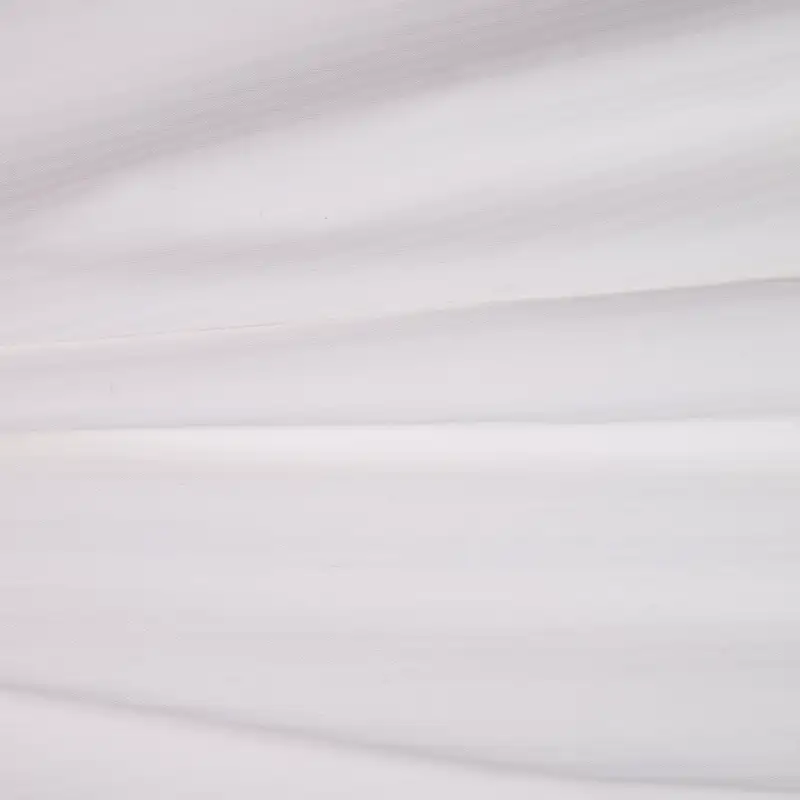 China Fabric for Interlining TC Poplin Woven Blended Fabric Polyester Cotton White color buy from China wholesaler bulk order at wholesale price free worldwide shipping Alibaba