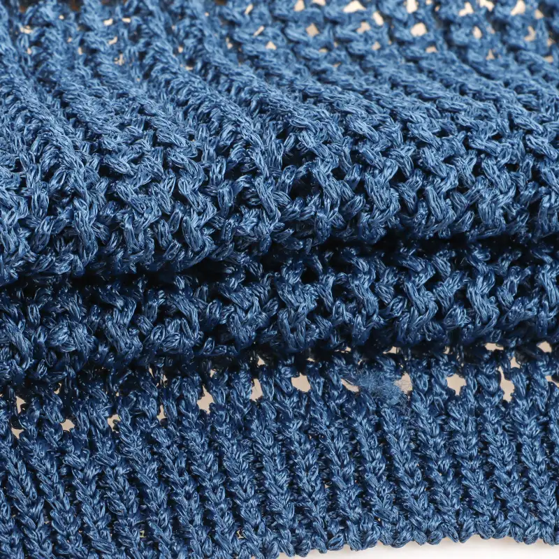 China Yarn for Ladies Vest (Sweater),Open Cardigan (Sweater),Shirt Long Sleeve Button (Sweater) Tubular Tape Yarn Fancy Yarn Recycled Polyester Polyester BLUE color buy from China wholesaler bulk order at wholesale price free worldwide shipping Alibaba