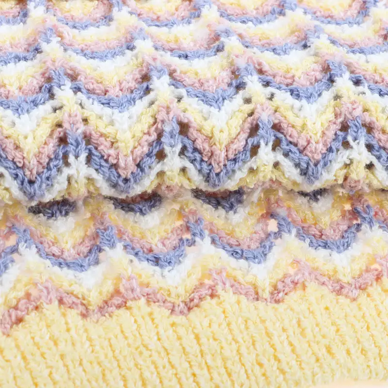 China Yarn for Ladies Vest (Sweater),Men’s Vest (Sweater),Open Cardigan (Sweater) Boucle Yarn Fancy Yarn Cotton Polyester yellow+white+pink+HERON BLUE color buy from China wholesaler bulk order at wholesale price free worldwide shipping Alibaba