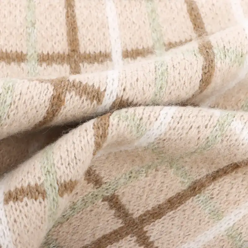 China Yarn for Ladies Vest (Sweater),Men’s Vest (Sweater),Open Cardigan (Sweater) Boucle Yarn Fancy Yarn Recycled Polyester Polyester Nylon white&green&brown color buy from China wholesaler bulk order at wholesale price free worldwide shipping Alibaba