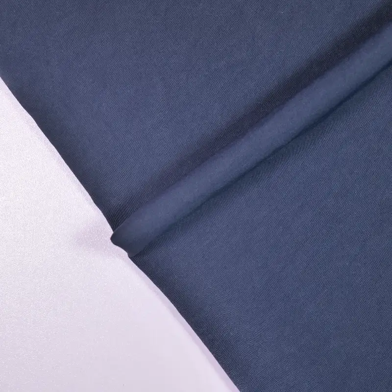 China Fabric for Shirt,Blouse,Crop Top,Shorts Polyester Crinkle Fabric Synthetic Woven Fabric Polyester Navy color buy from China wholesaler bulk order at wholesale price free worldwide shipping Alibaba