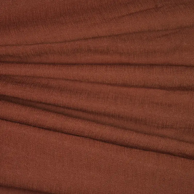 China Fabric for Shirt,Pants Crepe Woven Blended Fabric Rayon Nylon Brown color buy from China wholesaler bulk order at wholesale price free worldwide shipping Alibaba