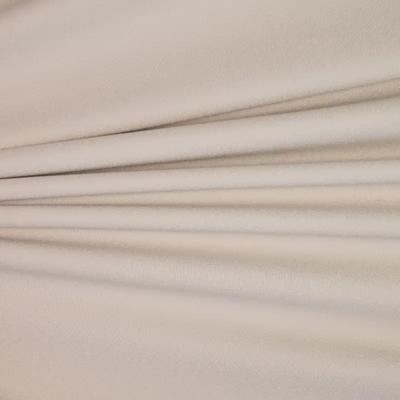 China Fabric for Shirt,Pants,Blouse,Crop Top Polyester/Rayon Twill Woven Blended Fabric Polyester Rayon Spandex Bisque color buy from China wholesaler bulk order at wholesale price free worldwide shipping Alibaba