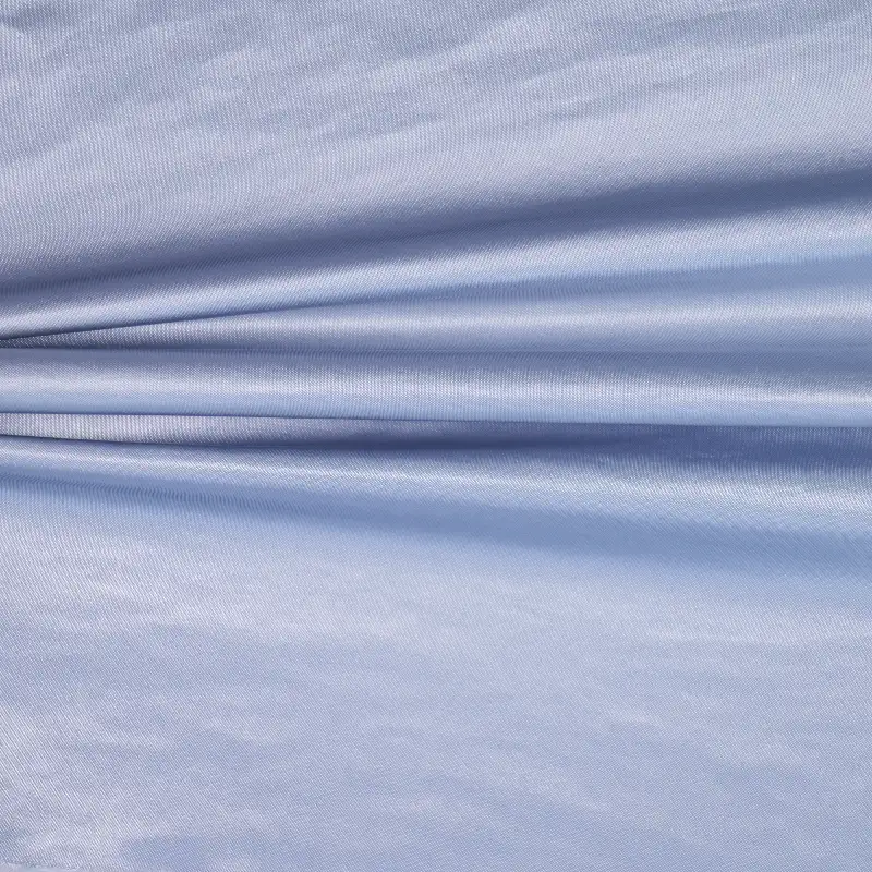 China Fabric for Pants,Blouse,Crop Top,Skirt Bengaline Synthetic Woven Fabric Polyester Blue color buy from China wholesaler bulk order at wholesale price free worldwide shipping Alibaba