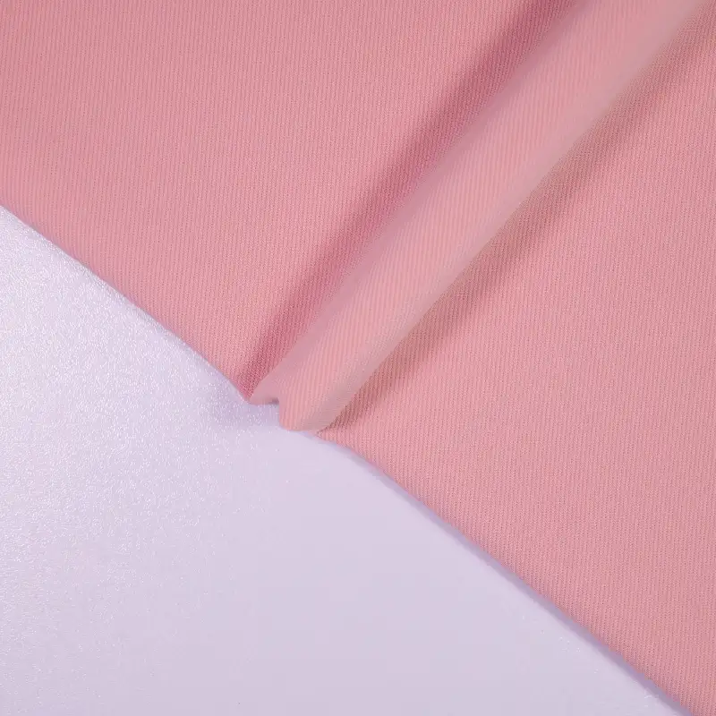 China Fabric for T-Shirt,Tank Top,Lingerie,Yoga Pants,Sports Bras Four-way Stretch (Bi-Stretch) Knit Fabric Polyester Spandex Pink color buy from China wholesaler bulk order at wholesale price free worldwide shipping Alibaba