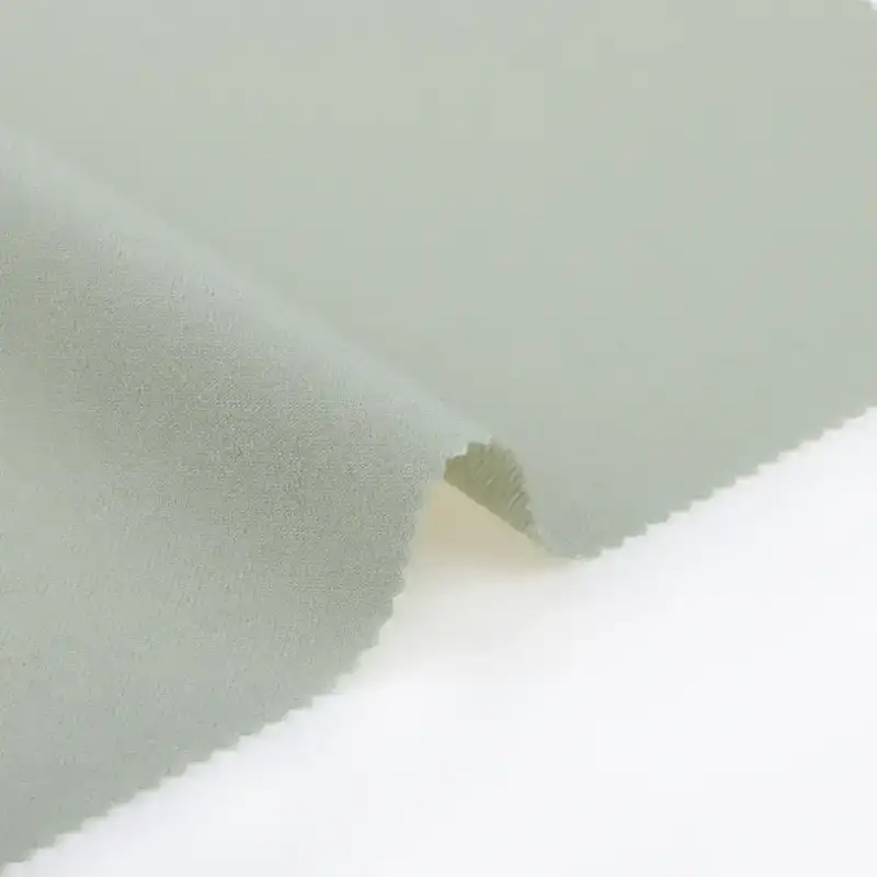 China Fabric for Shirt,Blouse,Lingerie,Shirt Long Sleeve Button  Polyester/Rayon Plain Woven Blended Fabric Polyester Modal Solid- Cream color buy from China wholesaler bulk order at wholesale price free worldwide shipping Alibaba