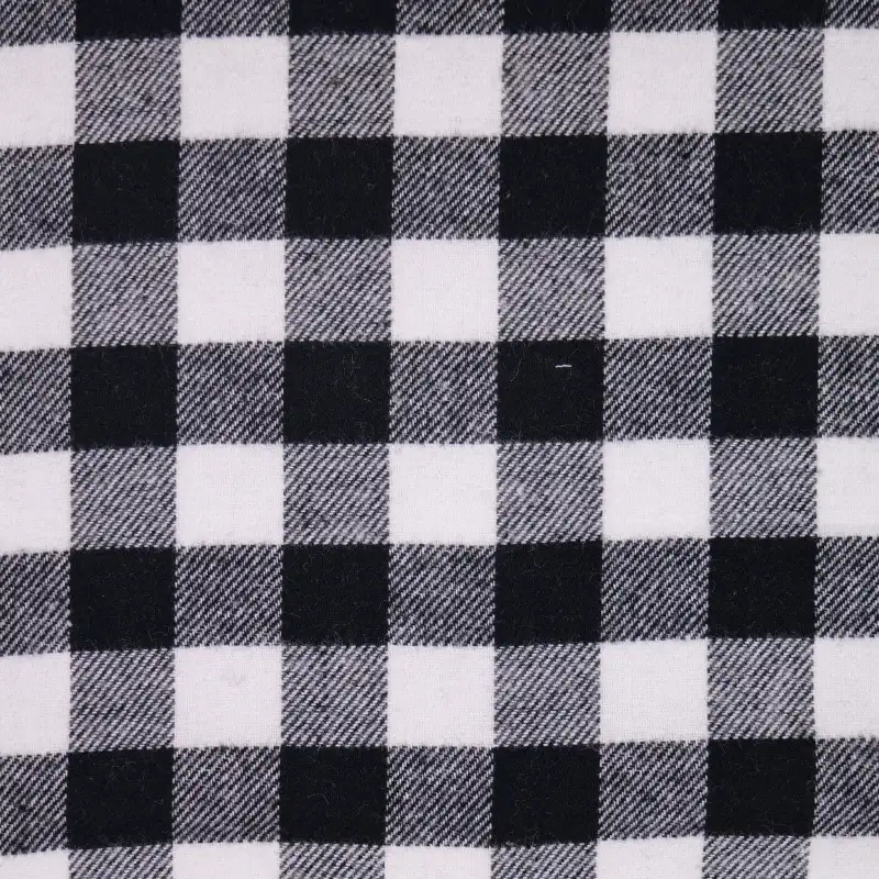 China Fabric for Shirt,Blouse,Over Shirt Yarn Dyed Check Natural Woven Fabric Cotton white&black color buy from China wholesaler bulk order at wholesale price free worldwide shipping Alibaba