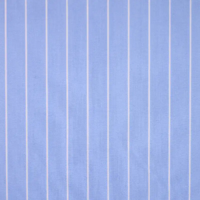 China Fabric for Blouse,Skirt,Over Shirt Yarn Dyed Stripe Natural Woven Fabric Cotton blue color buy from China wholesaler bulk order at wholesale price free worldwide shipping Alibaba