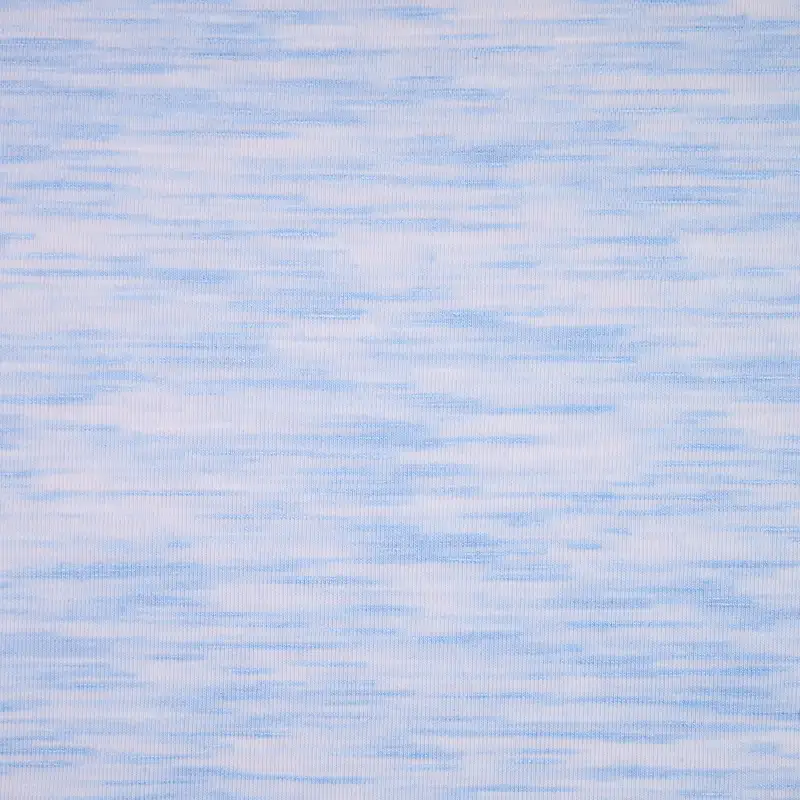 China Fabric for T-shirt ,Polo T-shirt  Single Jersey Knit Fabric Polyester Rayon Spandex white&blue color buy from China wholesaler bulk order at wholesale price free worldwide shipping Alibaba