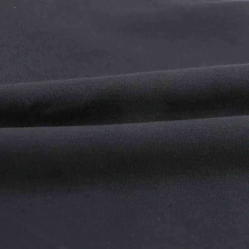 China Fabric for T-Shirt,Jogger Scuba Knit Fabric Cotton Acetate Black color buy from China wholesaler bulk order at wholesale price free worldwide shipping Alibaba