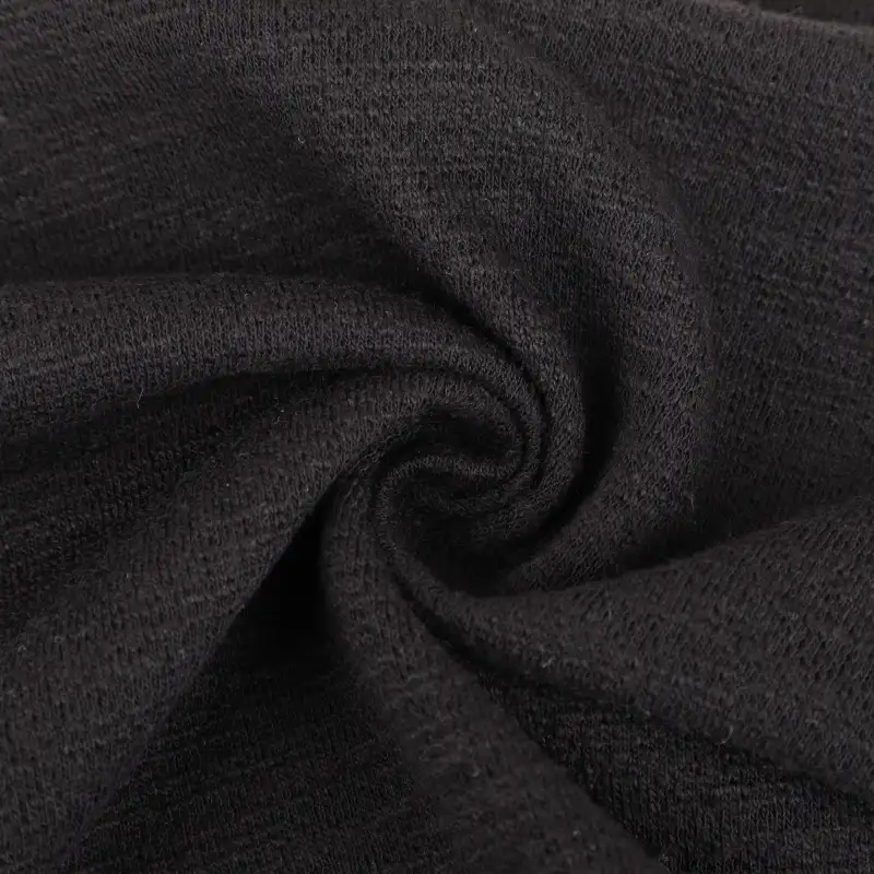China Fabric for Tank Top,Crop Top,Pajamas Interlock Knit Fabric Nylon Spandex Black color buy from China wholesaler bulk order at wholesale price free worldwide shipping Alibaba