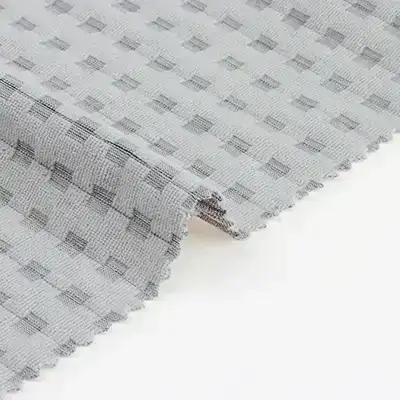 China Fabric for Jackets,Blazer Weft Jacquard Knit Fabric Polyester Spandex cationic color buy from China wholesaler bulk order at wholesale price free worldwide shipping Alibaba