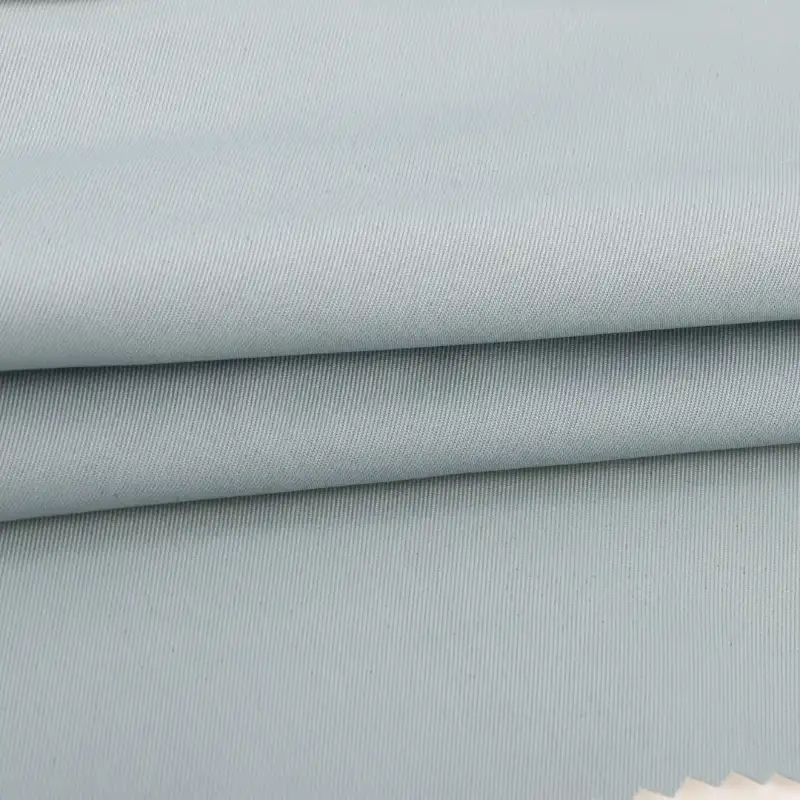 China Fabric for Blouse,Trench Coat Polyester Memory Fabric Synthetic Woven Fabric Polyester BLUE color buy from China wholesaler bulk order at wholesale price free worldwide shipping Alibaba