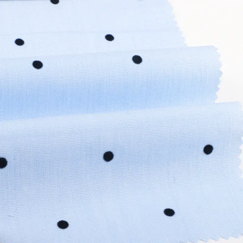 China Fabric for Shirt,Pants,Skirt,Shorts End On End YD Poplin Natural Woven Fabric Cotton Blue color buy from China wholesaler bulk order at wholesale price free worldwide shipping Alibaba