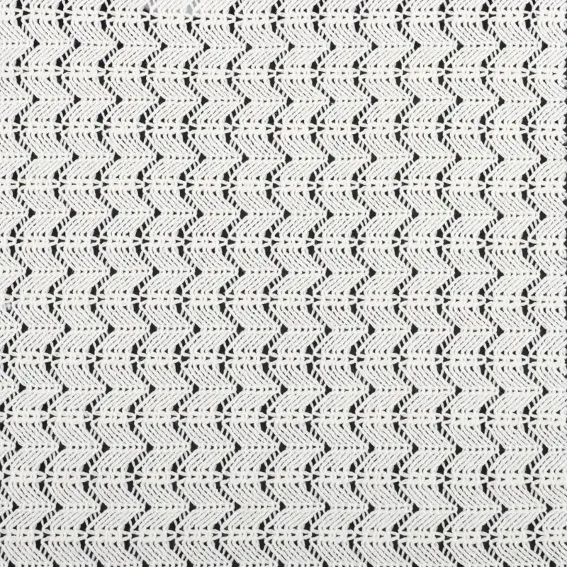 China Fabric for Ladies Vest ,Dresses (Cardigan Open)  Lace Knit Fabric Cotton Polyester Milky white color buy from China wholesaler bulk order at wholesale price free worldwide shipping Alibaba